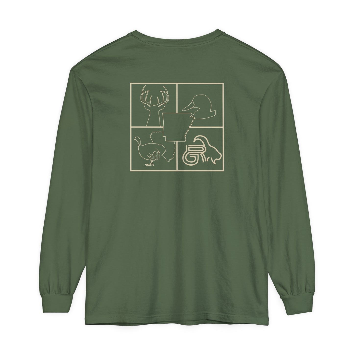 (Men's) Natural State Game longsleeve