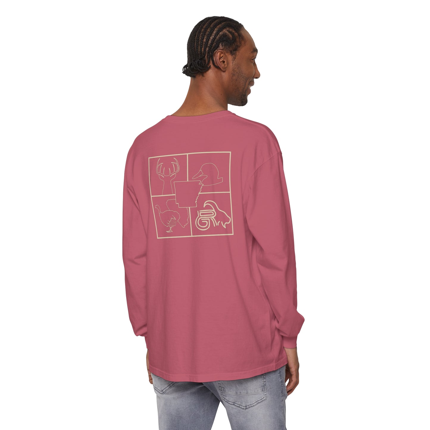 (Men's) Natural State Game longsleeve