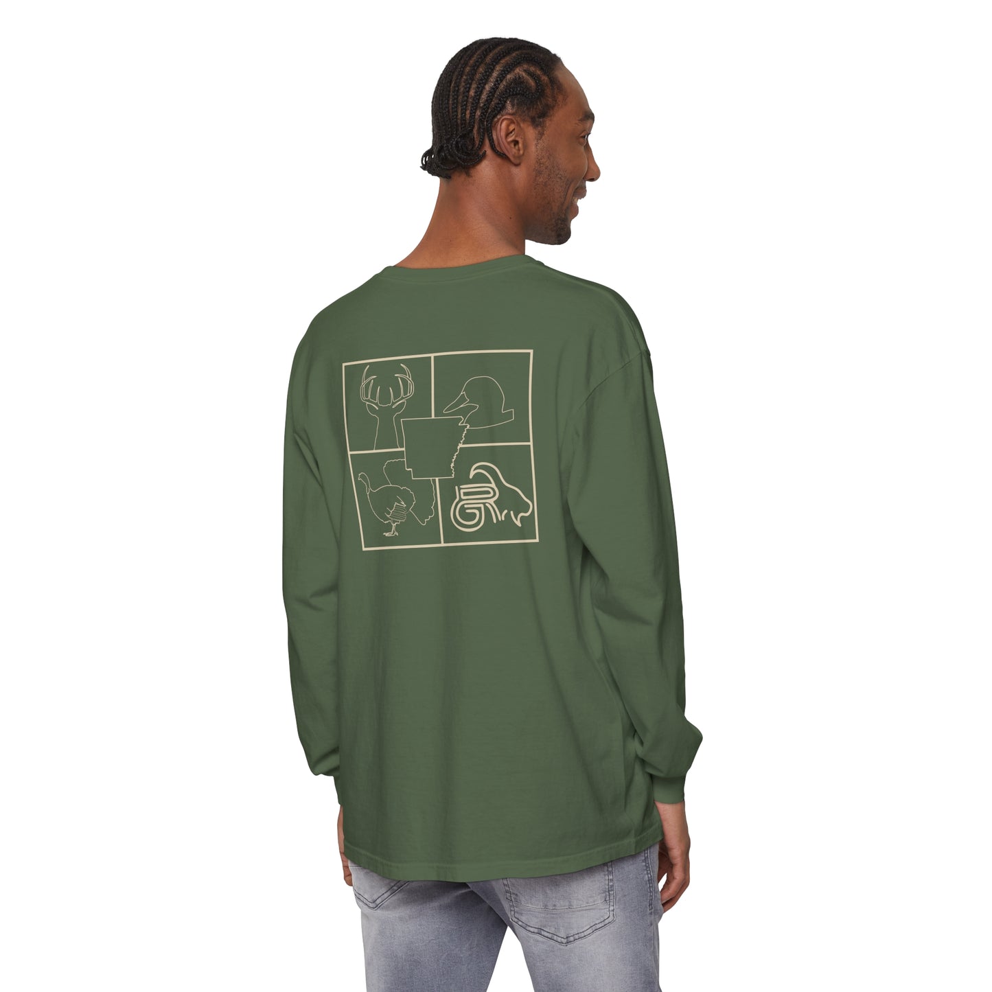 (Men's) Natural State Game longsleeve