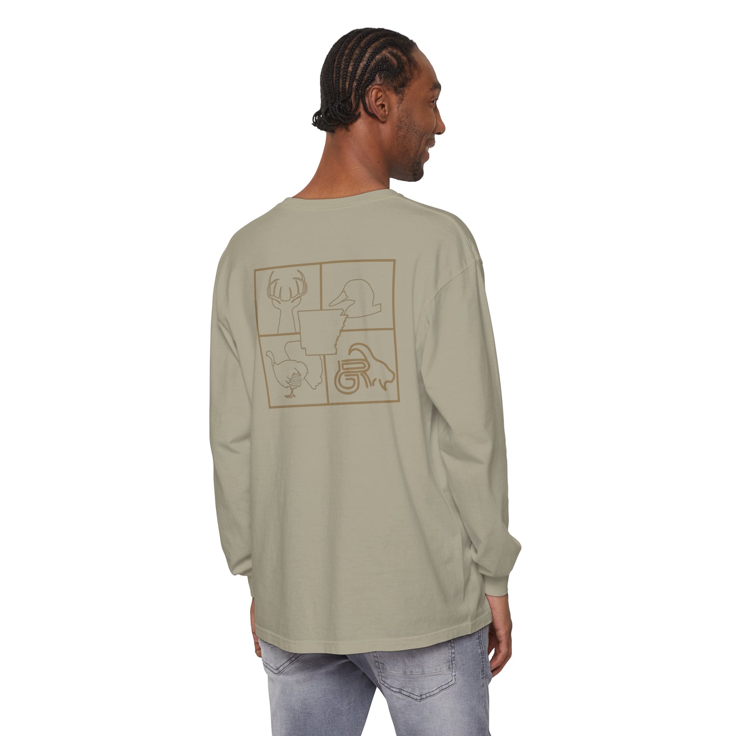 (Men's) Natural State Game longsleeve